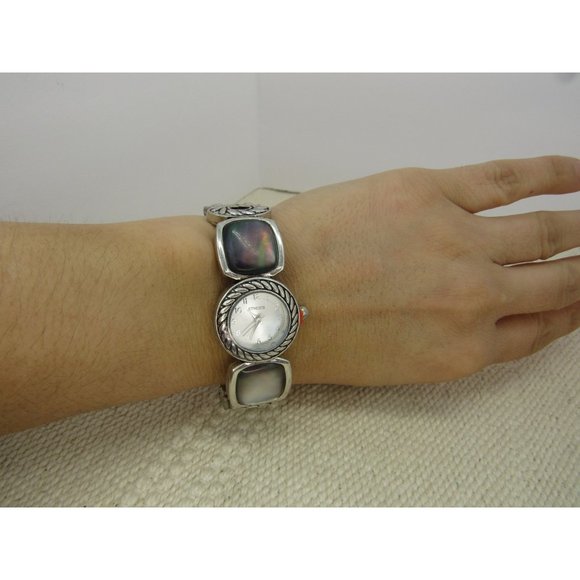 NWOT SILVERTONE CUFF WATCH - Picture 6 of 11